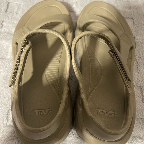 Teva Sandals Womens W8 Tan Rubber Hurricane Drift Outdoor - Picture 6 of 11
